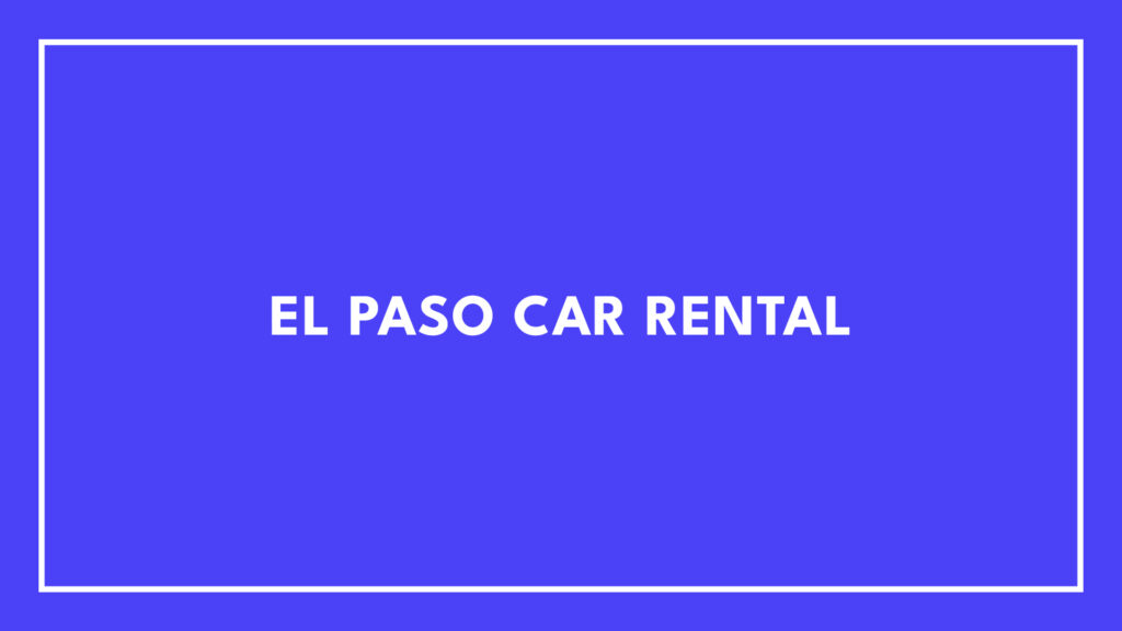 el-paso-car-rental-logo
